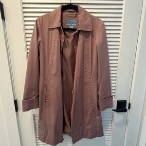 Nine West Women's Mauve Trench Coat